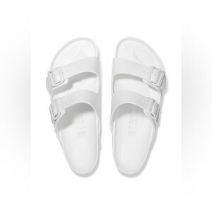 Birkenstock Arizona Essential EVA Slide Sandals White NWOT EU 38 / US 7 - 7.5